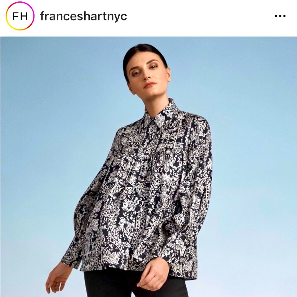 Frances Hart maternity blouse